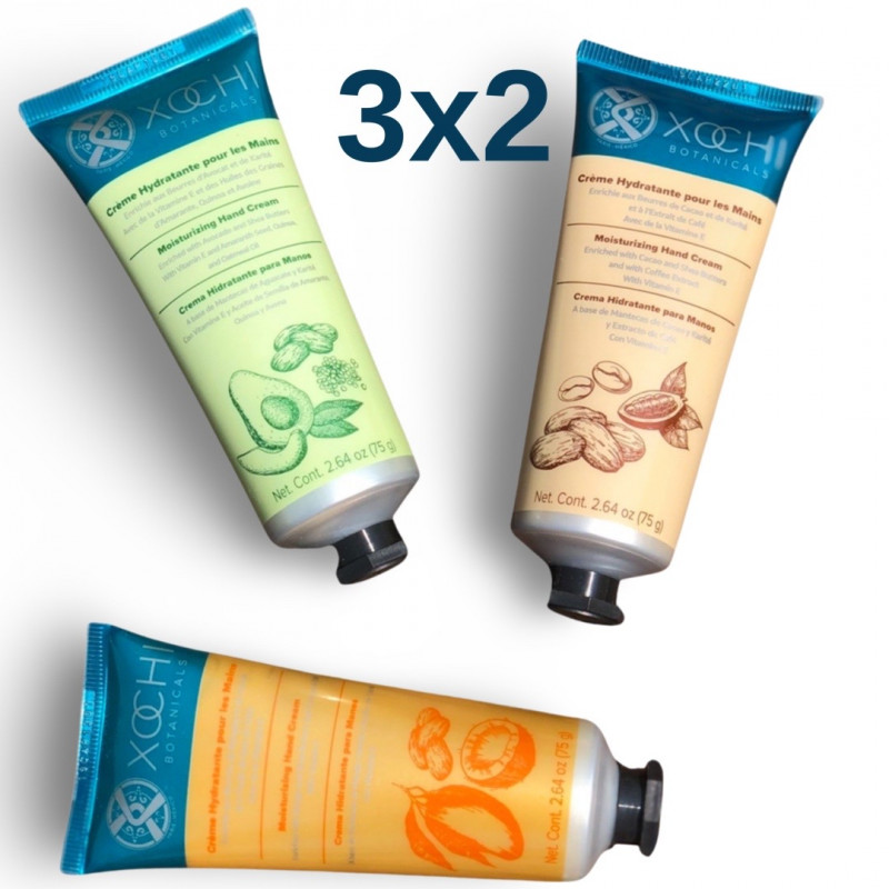 3X2 CREMAS PARA MANOS CL