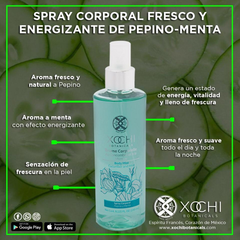 BODY MIST PEPINO-MENTA