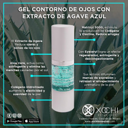 GEL CONTORNO DE OJOS CON EXTRACTO DE AGAVE AZUL