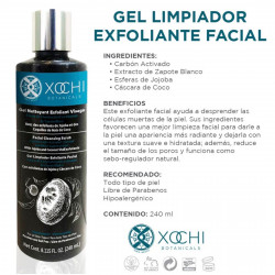 GEL LIMPIADOR EXFOLIANTE FACIAL