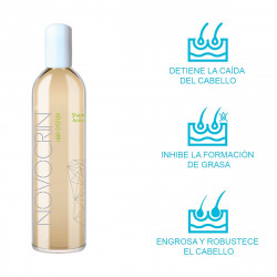 NOVOCRIN SHAMPOO - Anticaída, Inhibidor de grasa, Tecnología anti-irritación, Sin efectos secundarios, Unisex - 250 ml